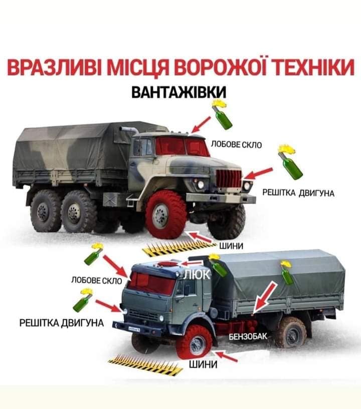Vulnerabilities on enemy equipment: Strike the occupier