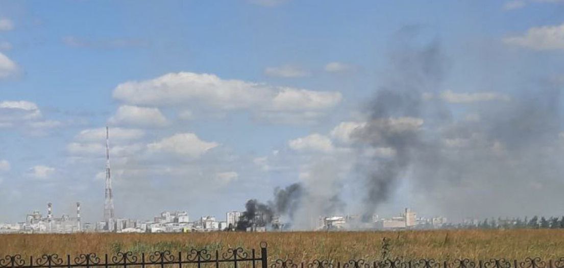 Russian Pantsir-S1 air defense system hit in Belgorod region