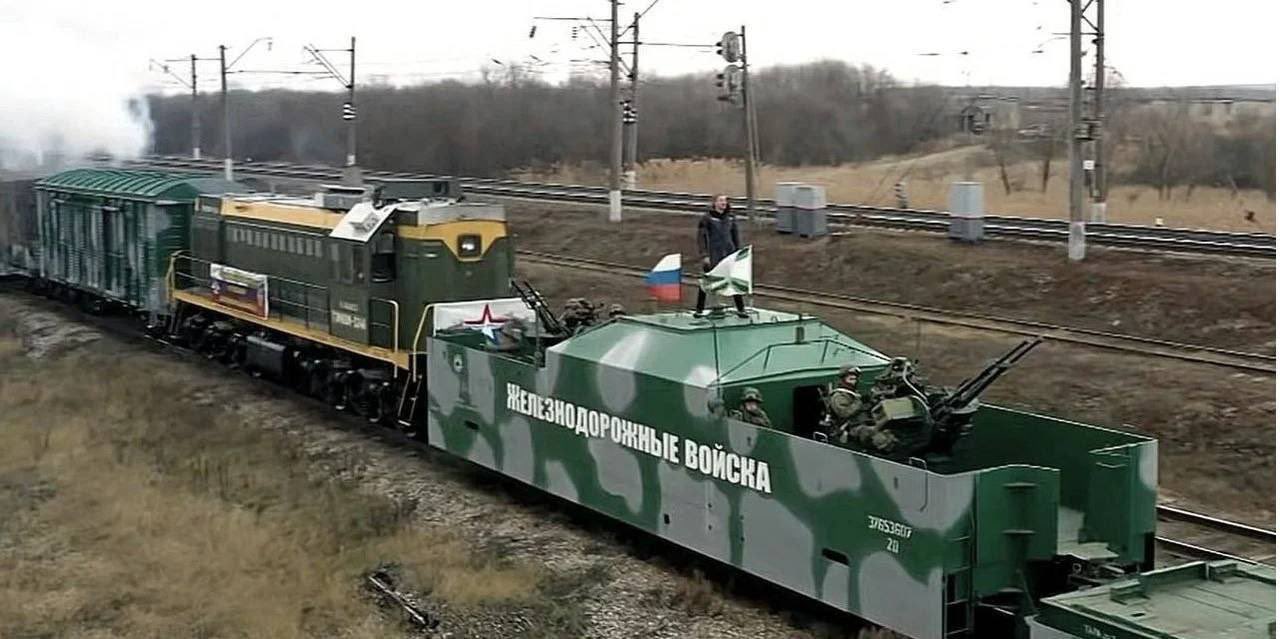 Partisans blow up Russian armored train in Melitopol