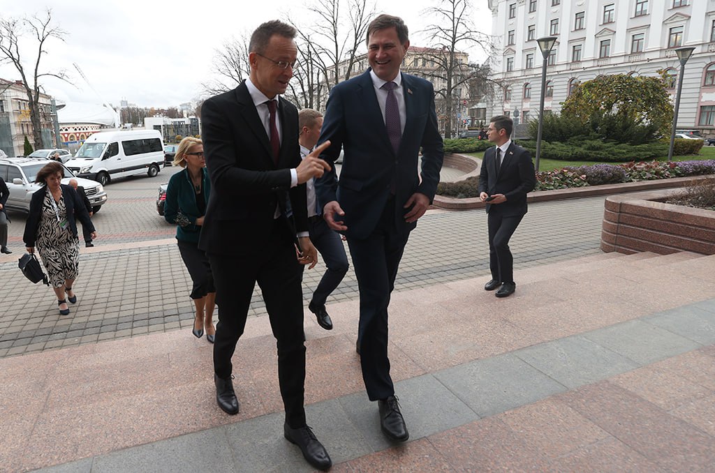 Hungary: Szijjártó in Belarus with Lavrov and Ryzhankou