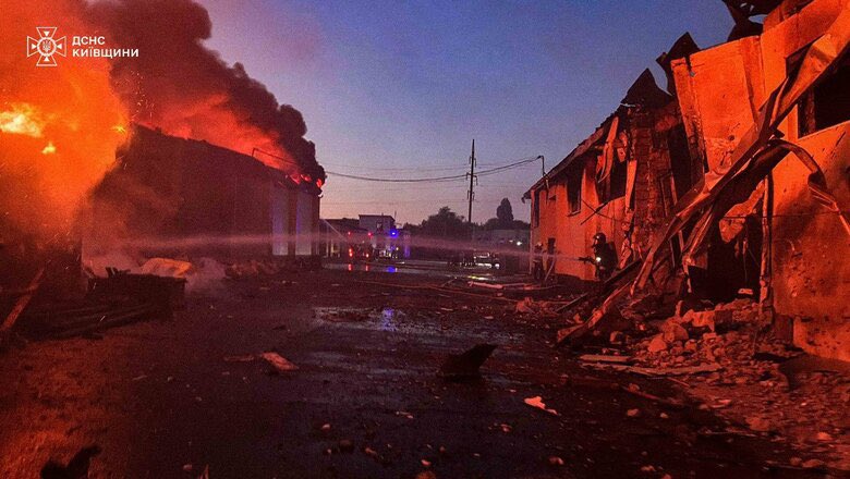 Russian drones attacked Kyiv region: injured and damages