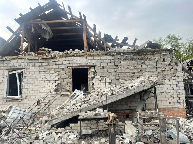 Russia attacks Dnipro, missile debris injures three, damages infrastructure