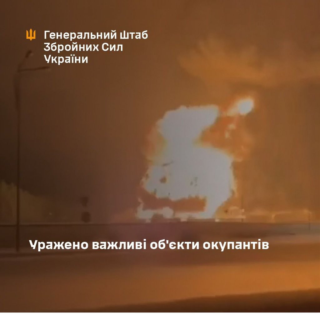 Attack on Russian Oil Depot and Logistics Warehouse in Belgorod Region