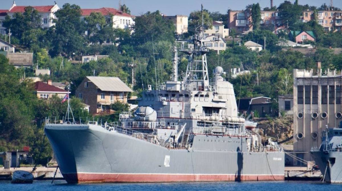 AFU hit Russian ship ‘Konstantin Olshansky’ with Neptune missile