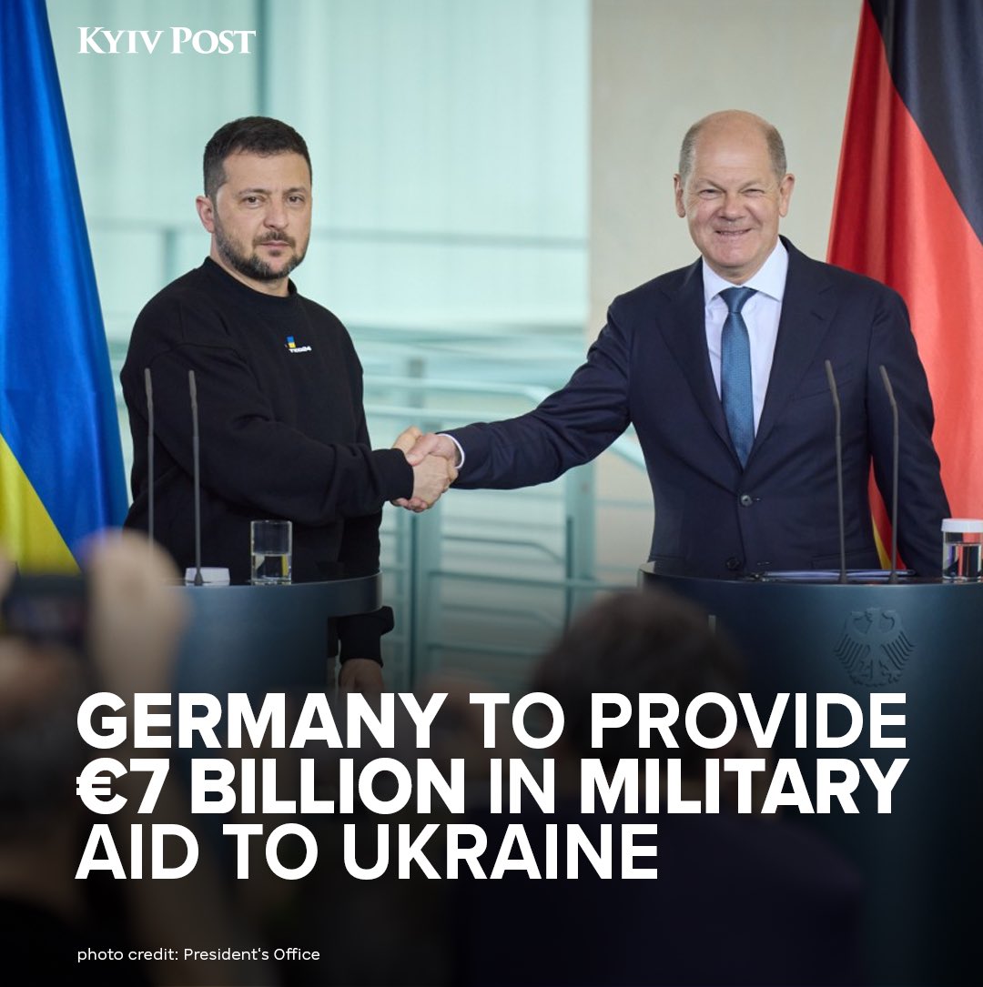Germany gives €7B military aid and third Patriot to Ukraine