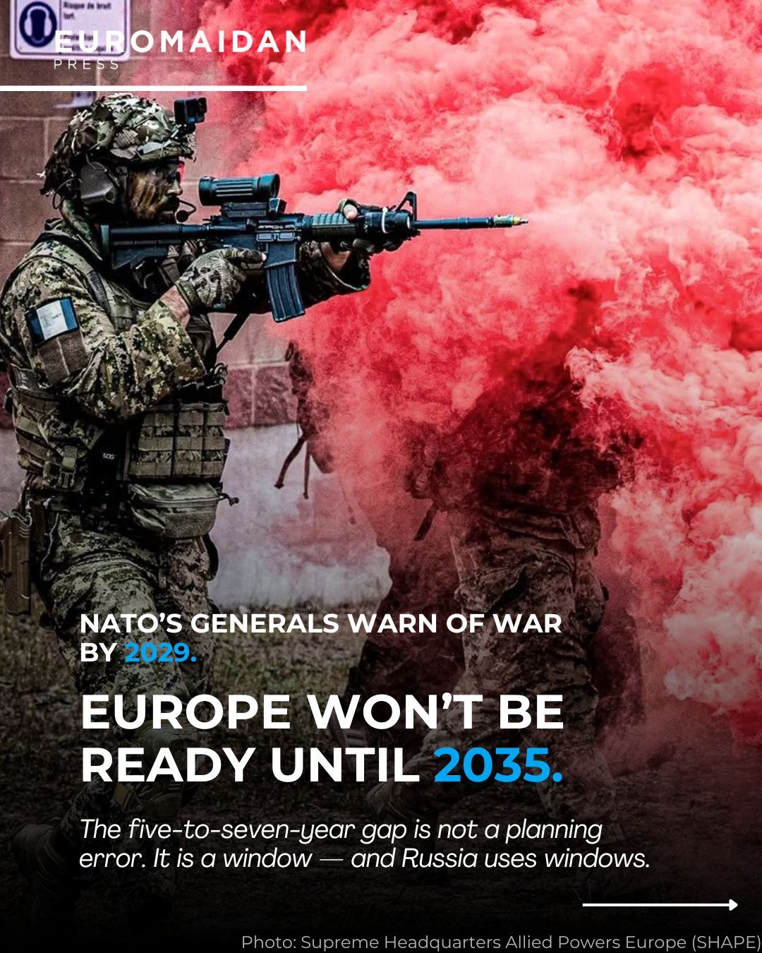 Six Nations Warn Russia Could Attack NATO Territory by 2029