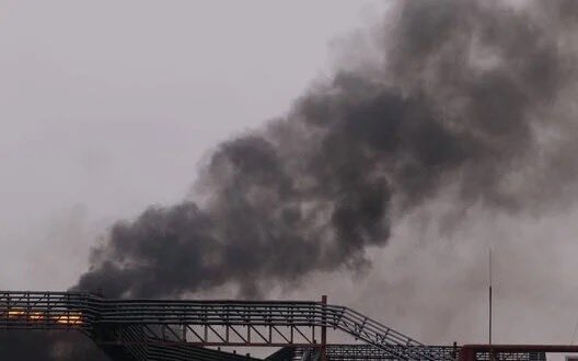 Oil depot in Engels burns for fifth day, governor calls it ‘controlled burn’