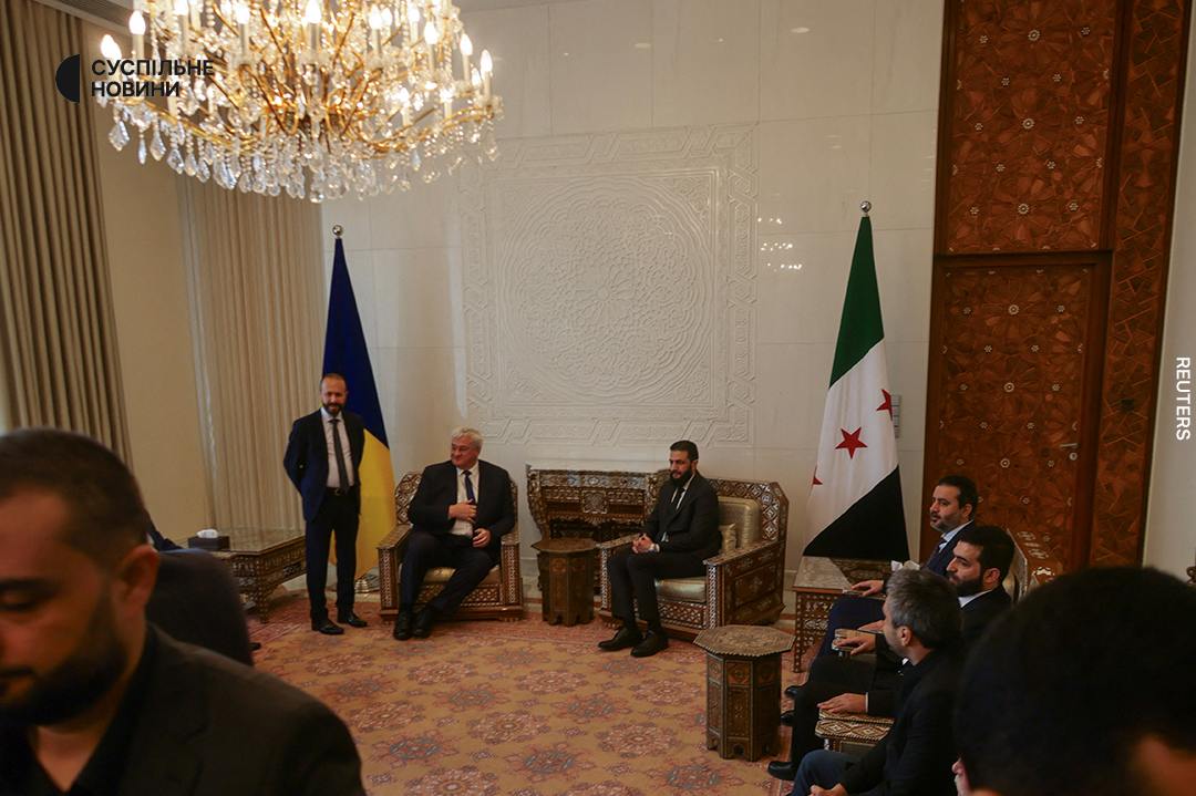 Sibiga meets new Syrian leader in Damascus
