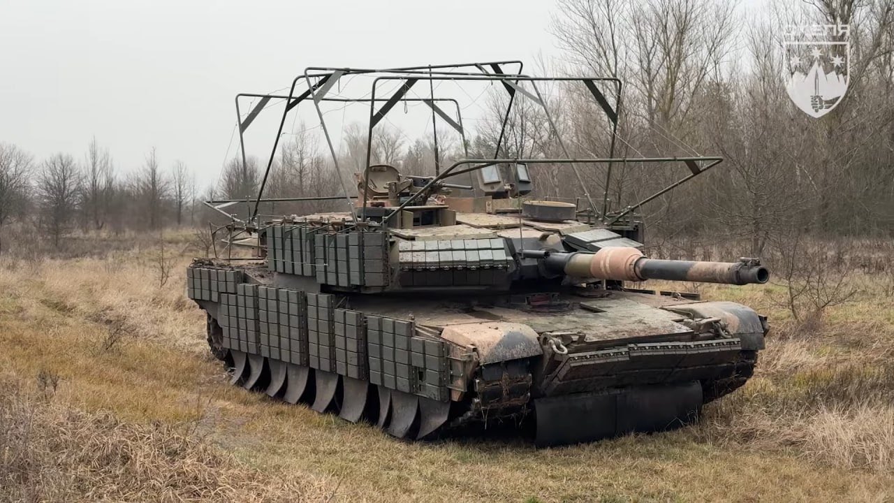 Former M1A1 Abrams tank in Ukrainian service