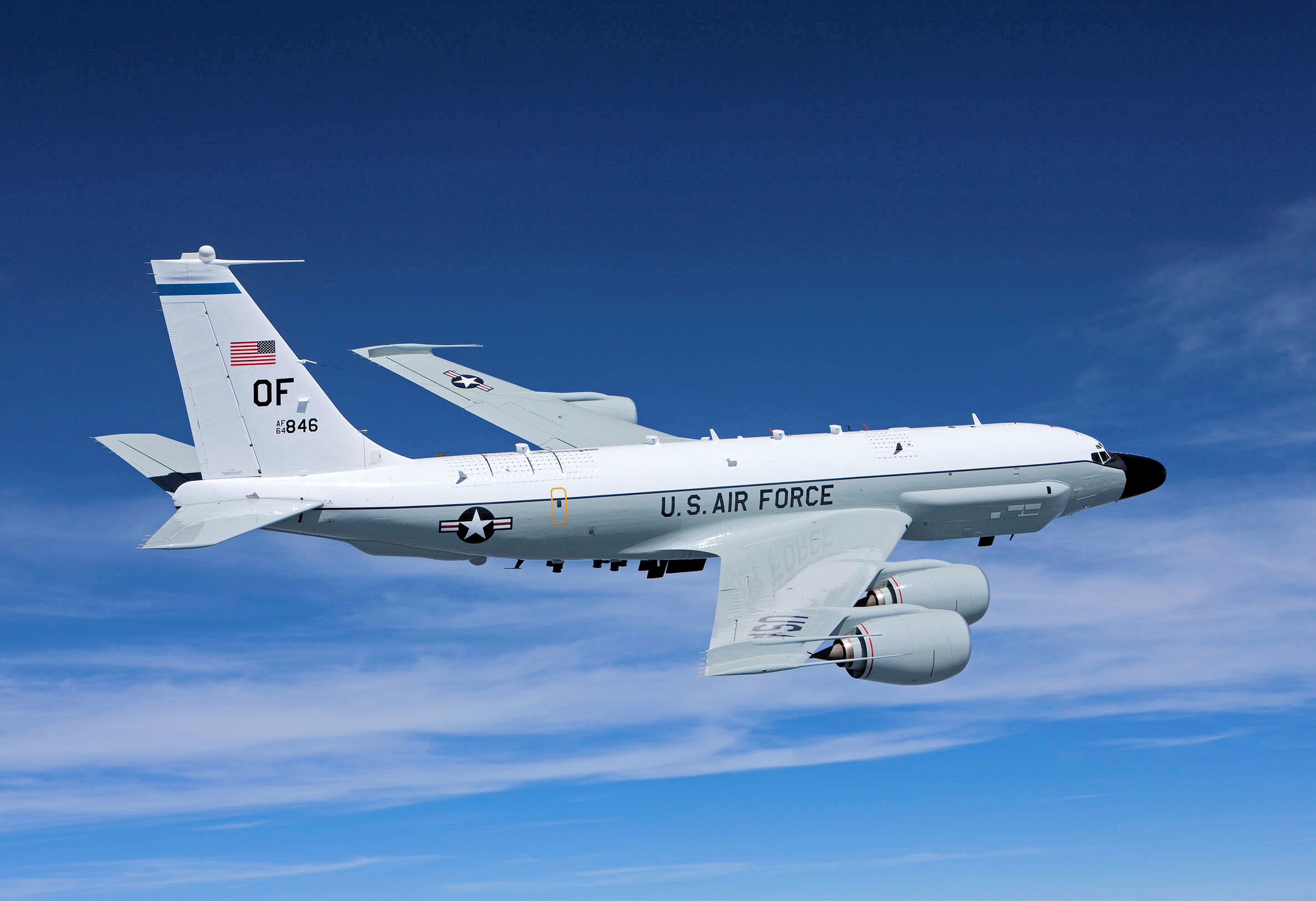 US reconnaissance plane over Black Sea