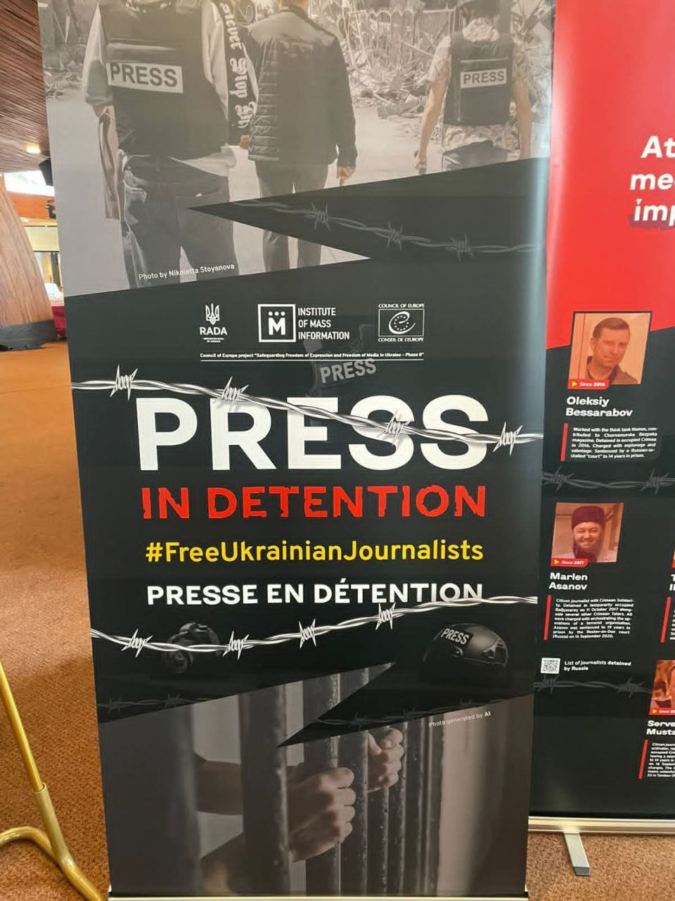 Exiled journalist Max Butkevich receives award
