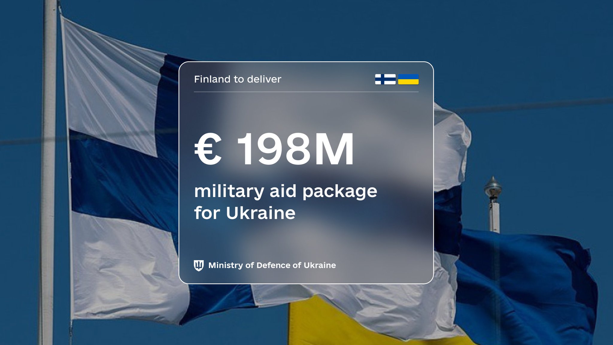 Finland grants 27th military aid package to Ukraine worth β¬198M