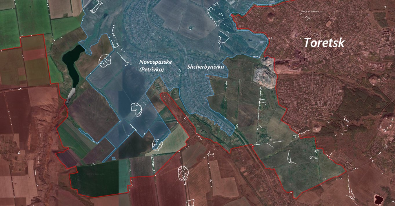 Tactical Analysis of the Toretsk Axis
