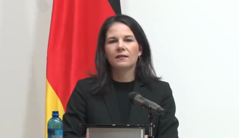 Baerbock on German peacekeepers in Ukraine