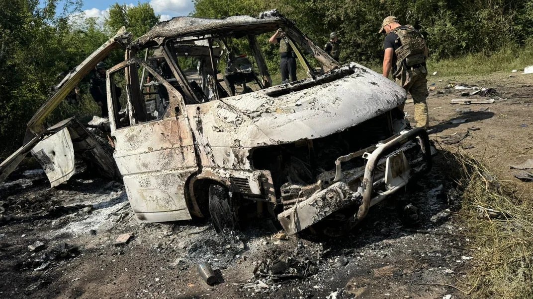 Russians attack Hospitallers medics with FPV drone