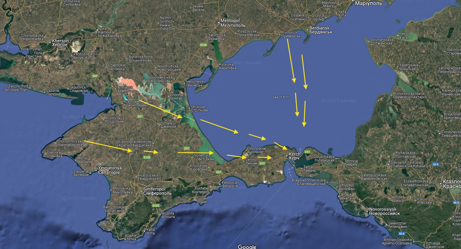 Ukraine conducts saturation strike on Crimea bridge