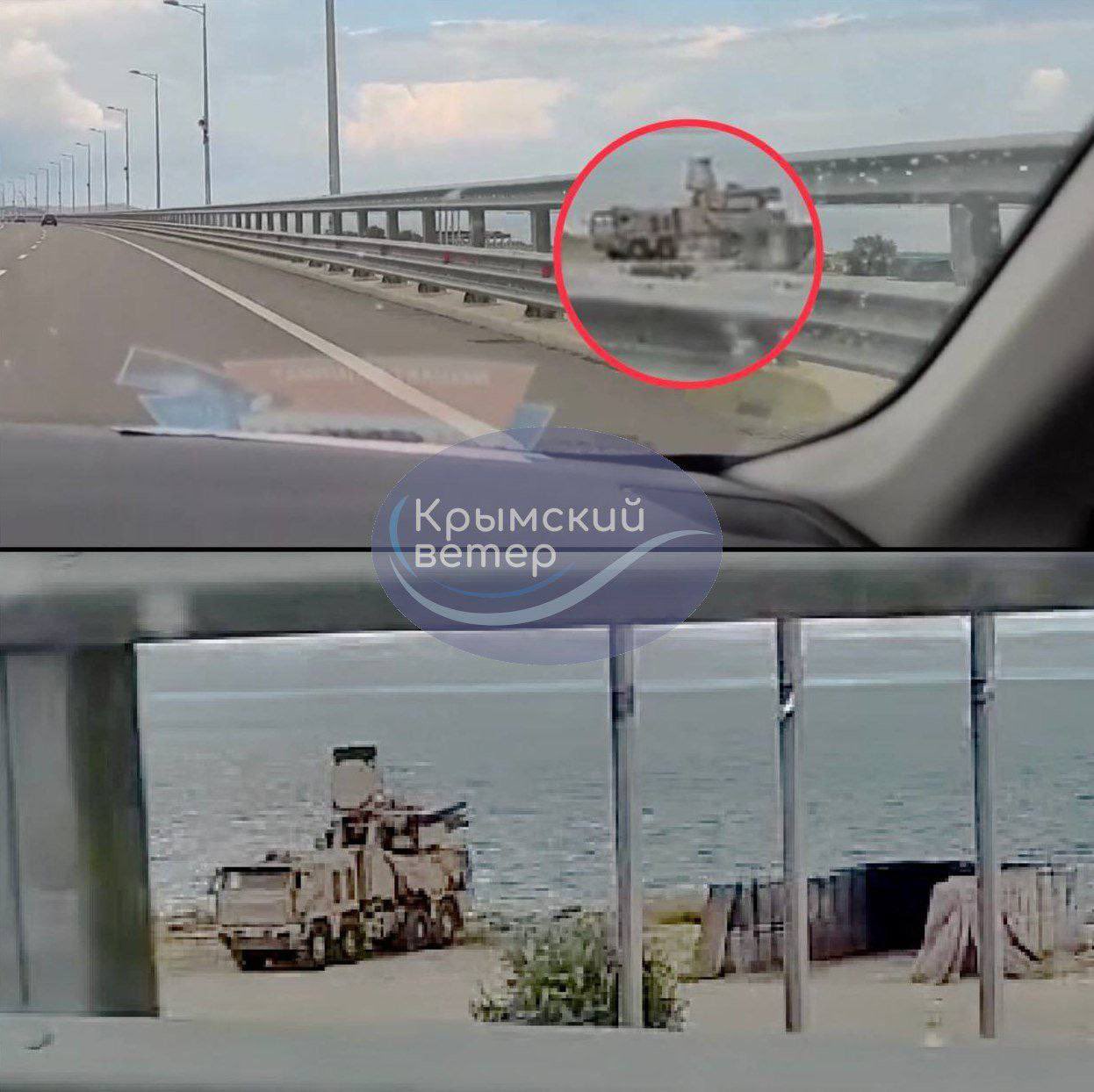 Pantsir-S1 on the Crimean Bridge (2014)