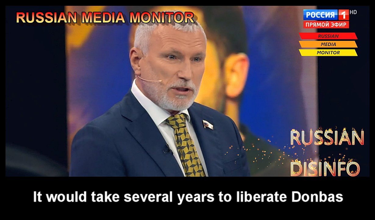 Russian MP: Taking Donbas may take years
