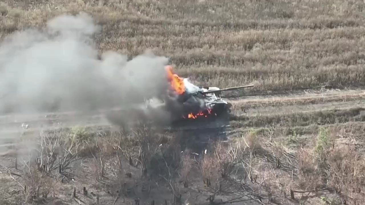 Ukraine destroyed most Russian tanks with FPV drones