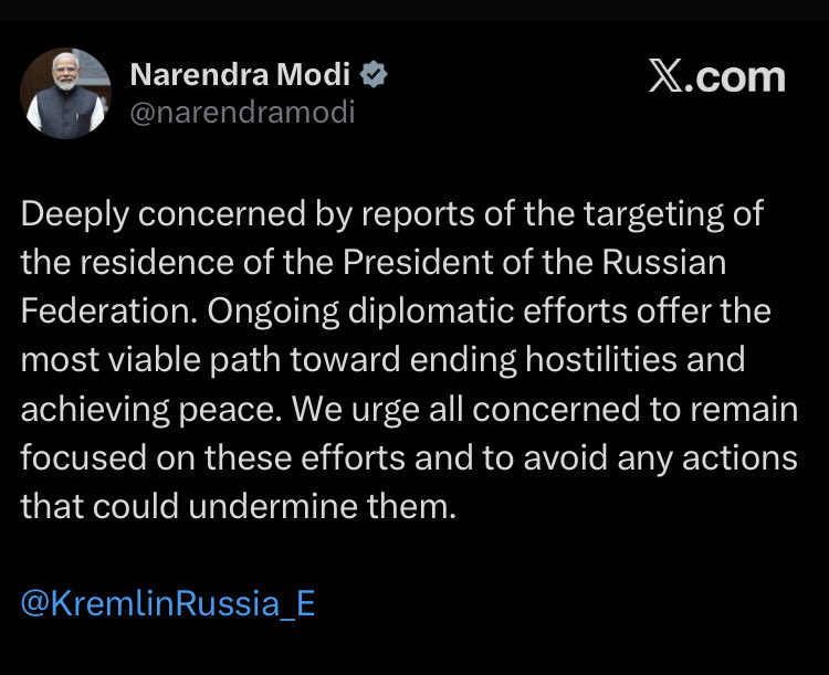 Modi criticized for backing Russia in Ukraine