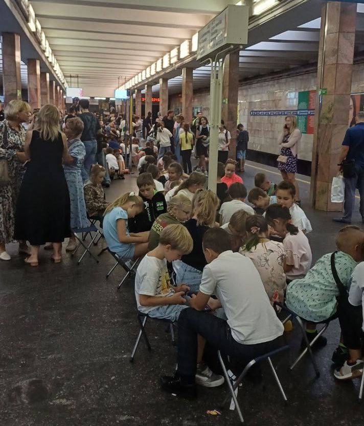 September 2. Kyiv Metro Under Drone Attack
