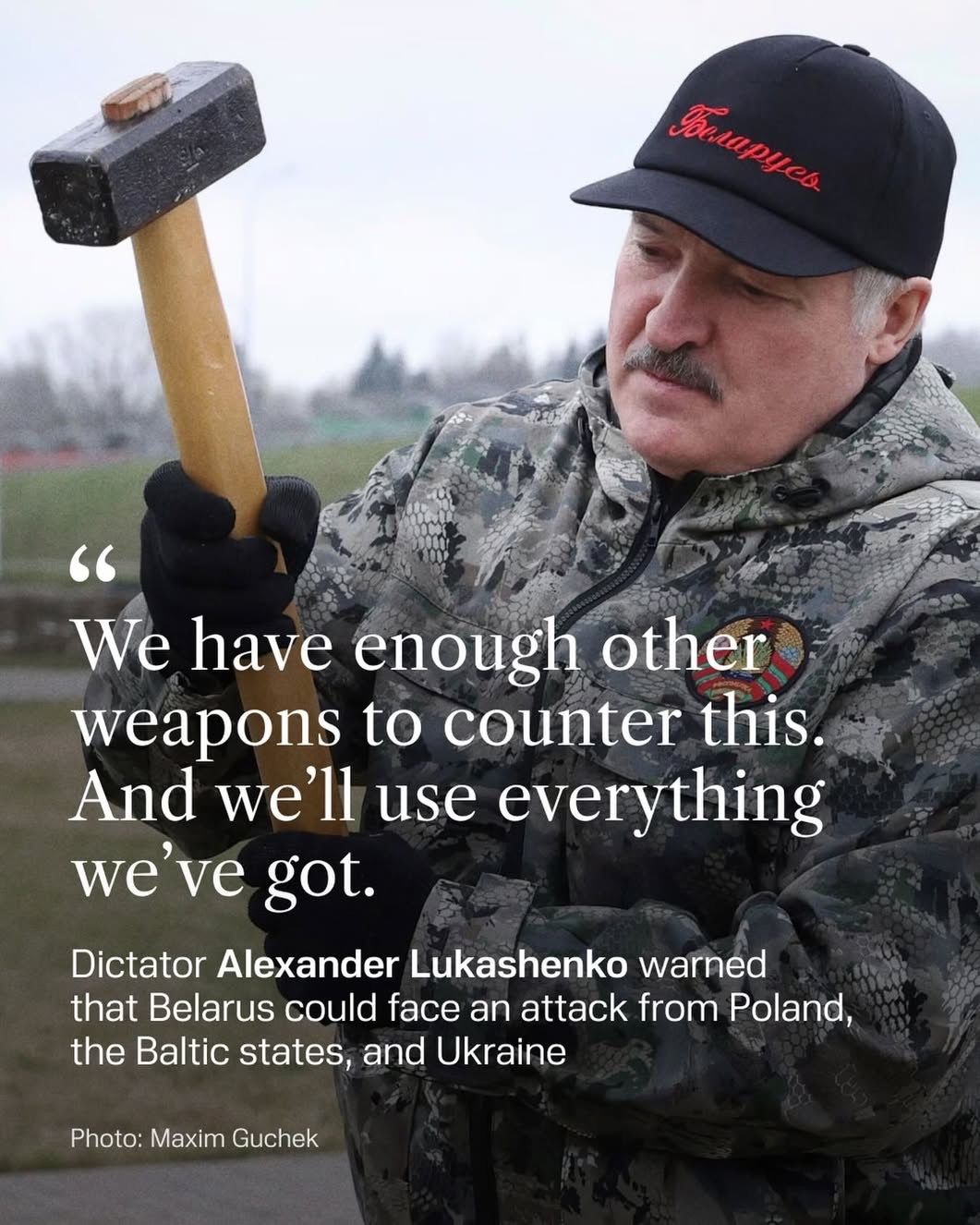Lukashenko Threatens Europe Citing Russian Military Defense Pact