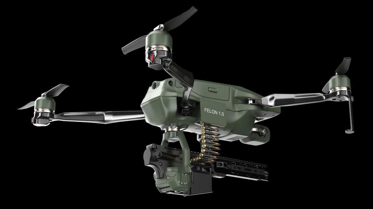 Ukraine to receive Felon 1.0 attack drones with firearms