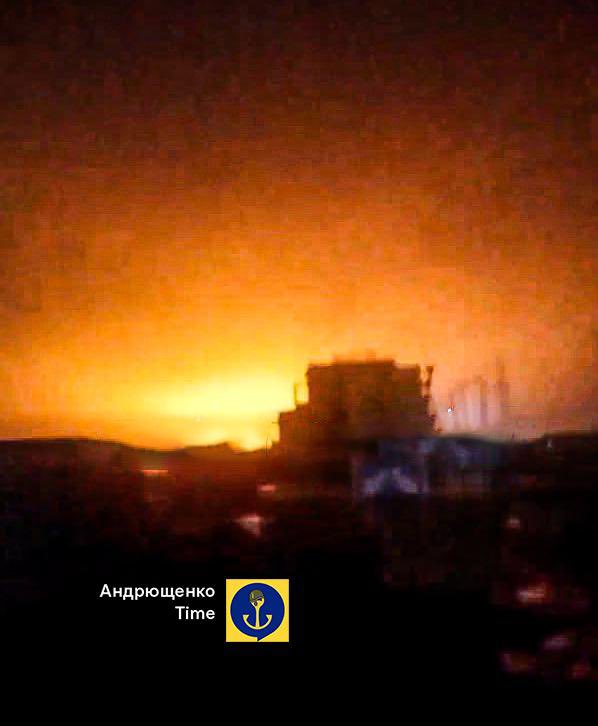 Four explosions near the canning plant in Mariupol