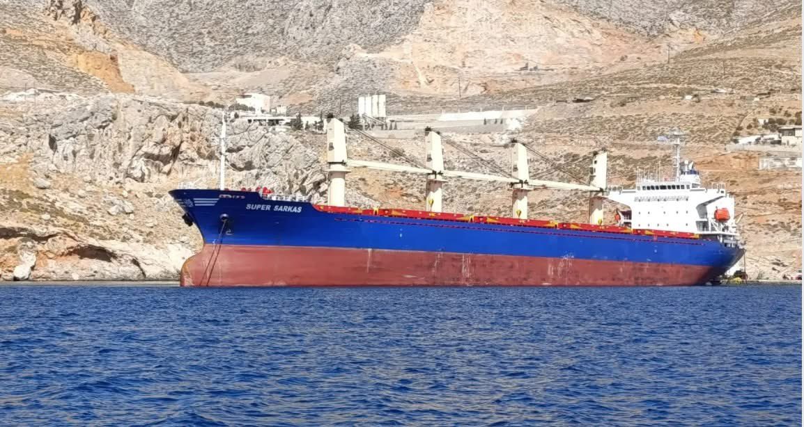 Russian missile strike damages Turkish bulk carrier in Odesa port