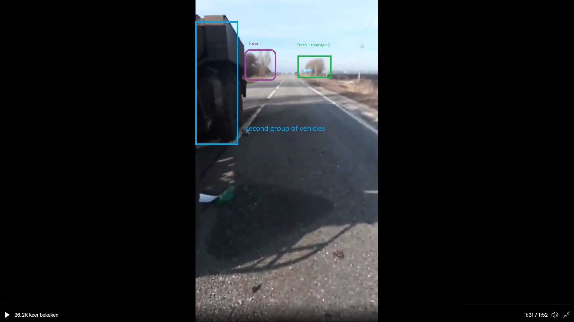 GeoConfirmed: Destroyed Russian army column in Kharkov region