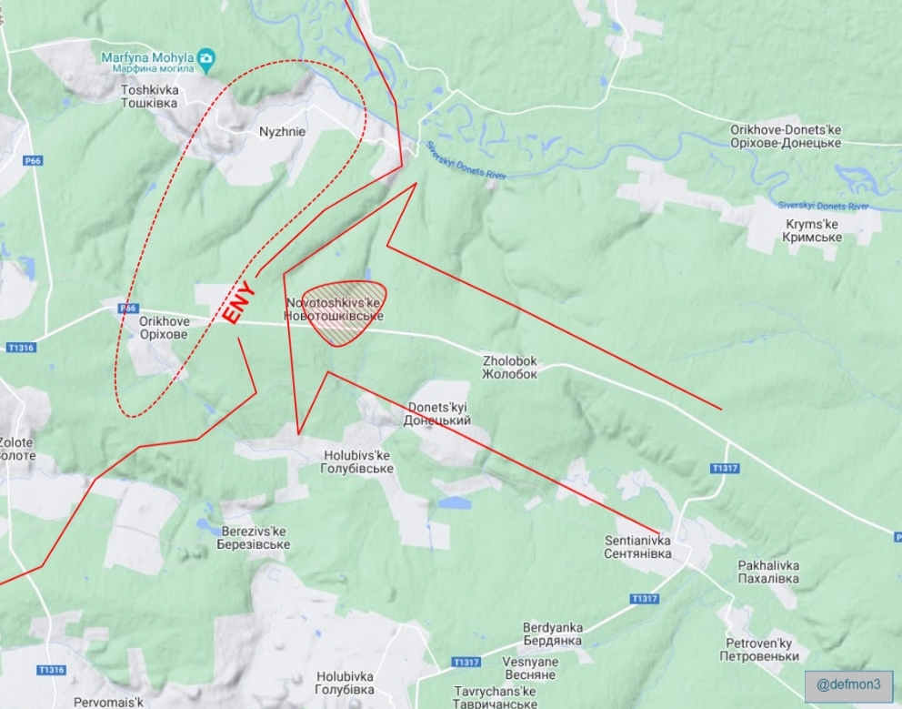 Russian forces advance toward Orikhove and Nyzhnie