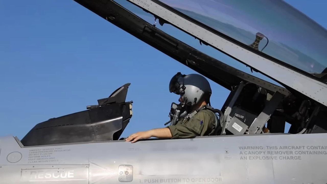 Ukrainian pilots fly F-16s in combat