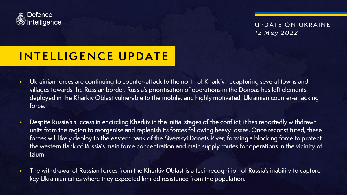 Occupants retreat from Kharkiv region