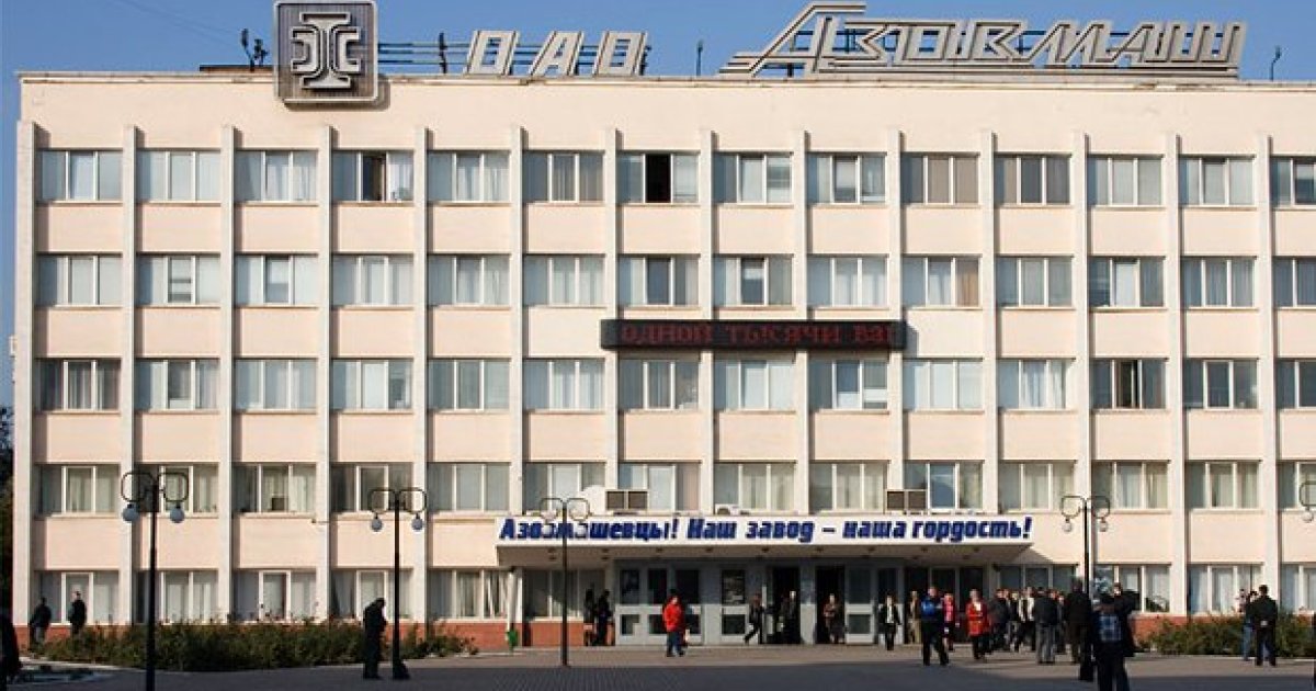 The Azovmash complex in Mariupol