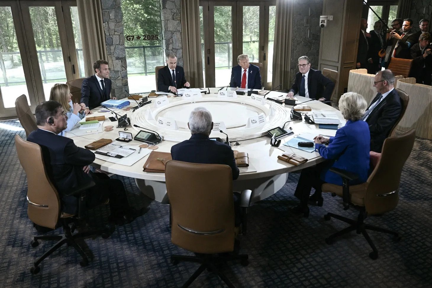 G7 Failed to Convince Trump on Tougher Russia Sanctions, Bloomberg Reports