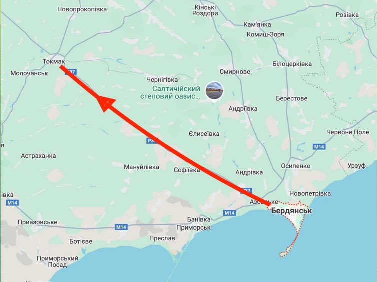 Occupation Authorities in Zaporizhzhia Close Road for Military Convoy