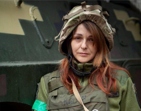Kateryna Zakoretska, soldier of 80th National Guards Corps, killed in action in Kharkiv Oblast