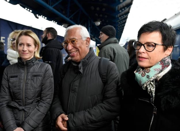 New EU leaders visit Ukraine