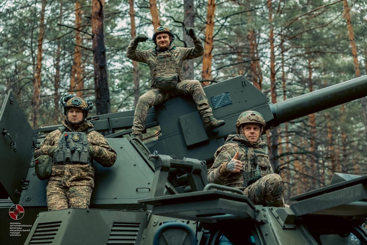 Zuzana 2 and artillerymen: perfect combination