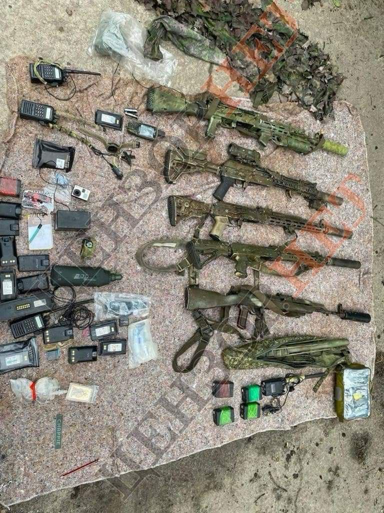 Ukraine destroys Russian sabotage group