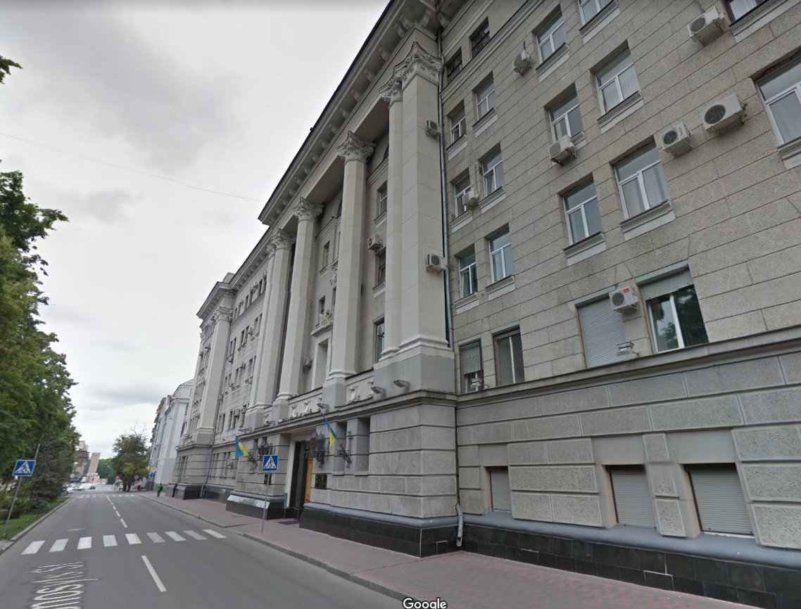 Shelling aftermath at Ukraine’s Security Service office in Kharkiv