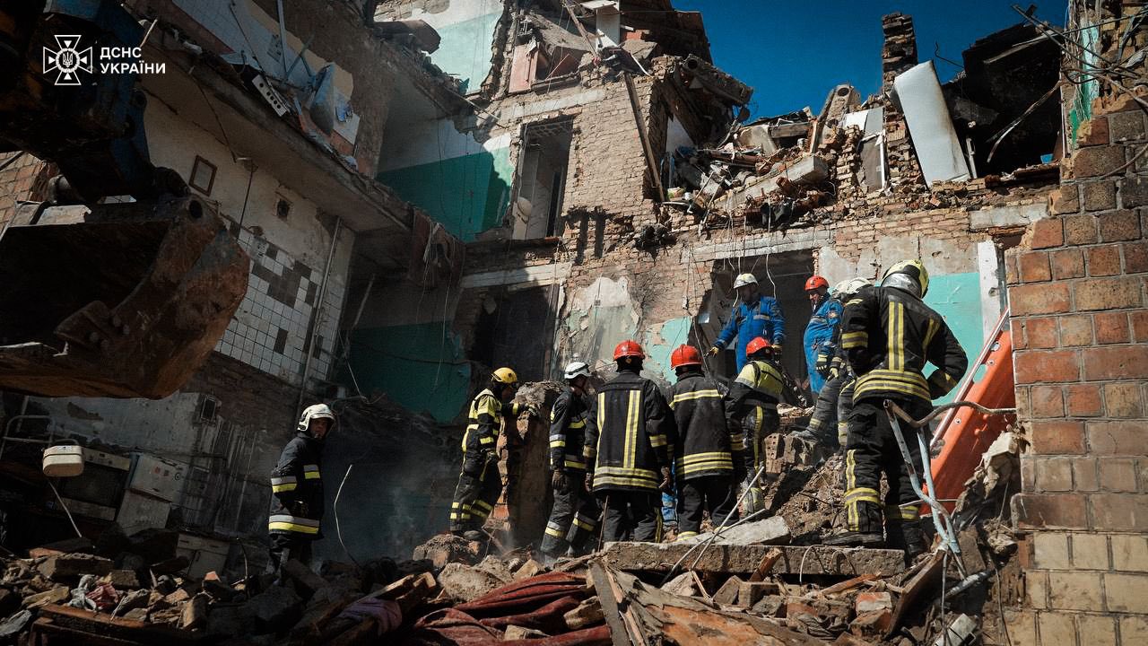Massive Kyiv strike kills 23, including 4 children; 53 injured, 8 missing