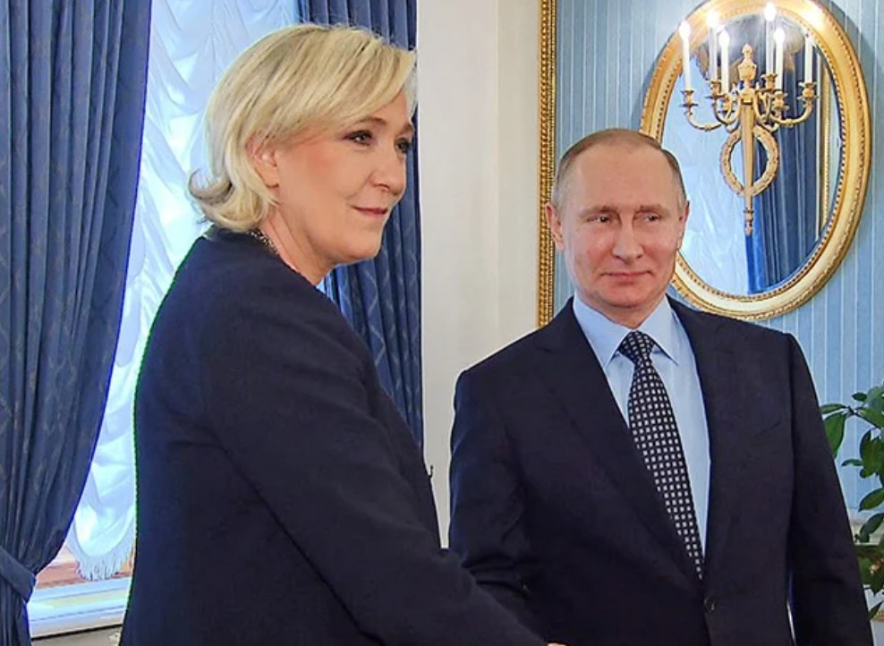 Zelensky on possible changes in ties over Le Pen