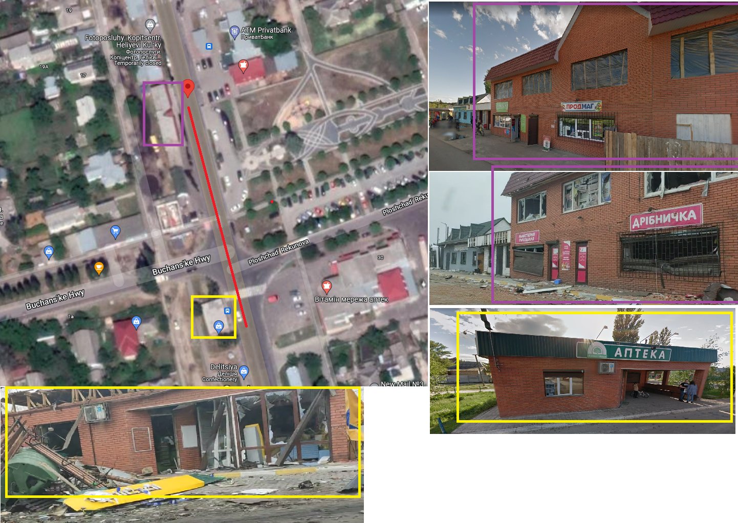 Footage shows damage to Hostomel, Ukraine