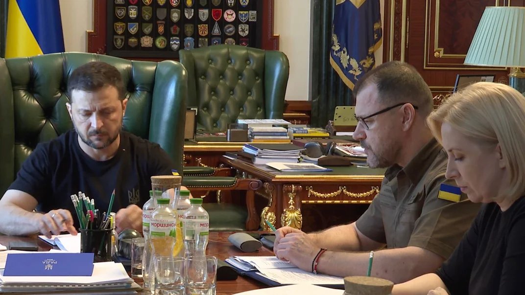 Zelenskyy meets on Kursk Oblast security and humanitarian aid