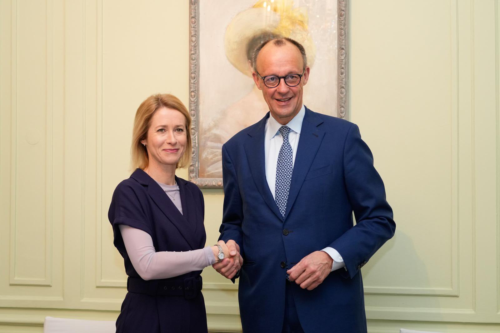 Meeting with Friedrich Merz on Ukraine support