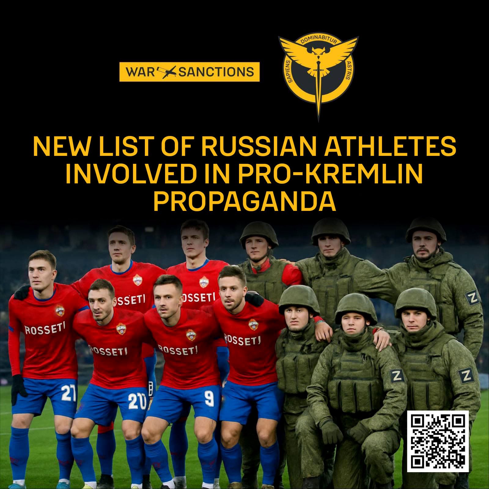 New entries on Russian athletes in portal