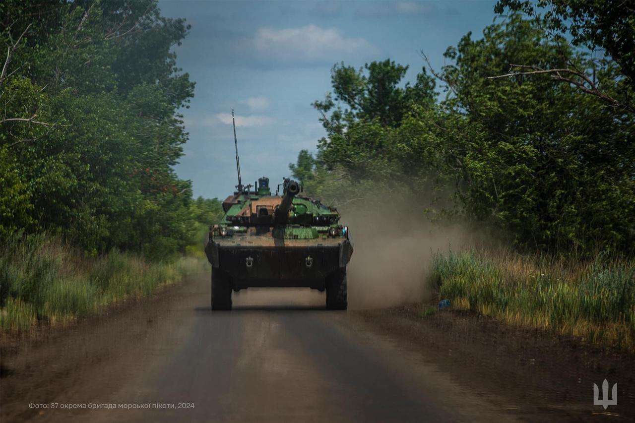 Ukraine: AMX-10RC of the 37th Marine Brigade