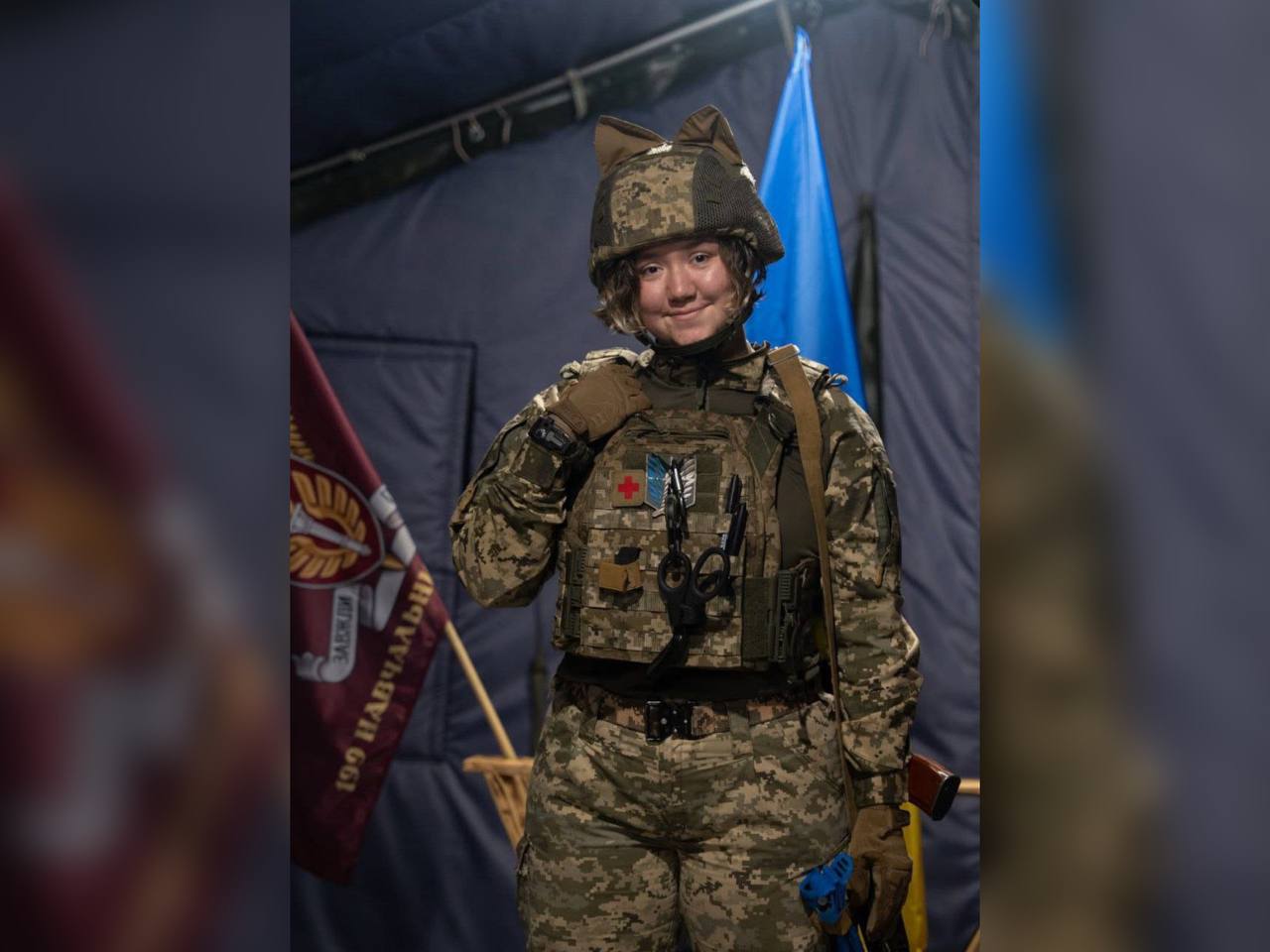 Lyceum No. 7 Dnipro mourns alumna Anastasiia Osintseva, combat medic killed defending Ukraine.