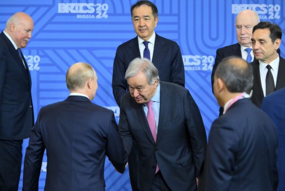 Zelensky rejects Guterres after Kazan visit